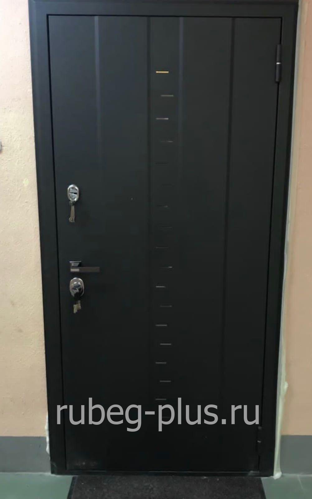 Металлическая дверь с отделкой меламином