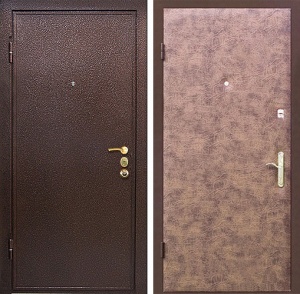 Дверь с порошковым напылением (Арт. P02)