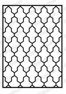 Сварная решетка, эскиз (Арт. S241)