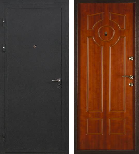 Дверь в квартиру антик+пвх (Арт. KV82)