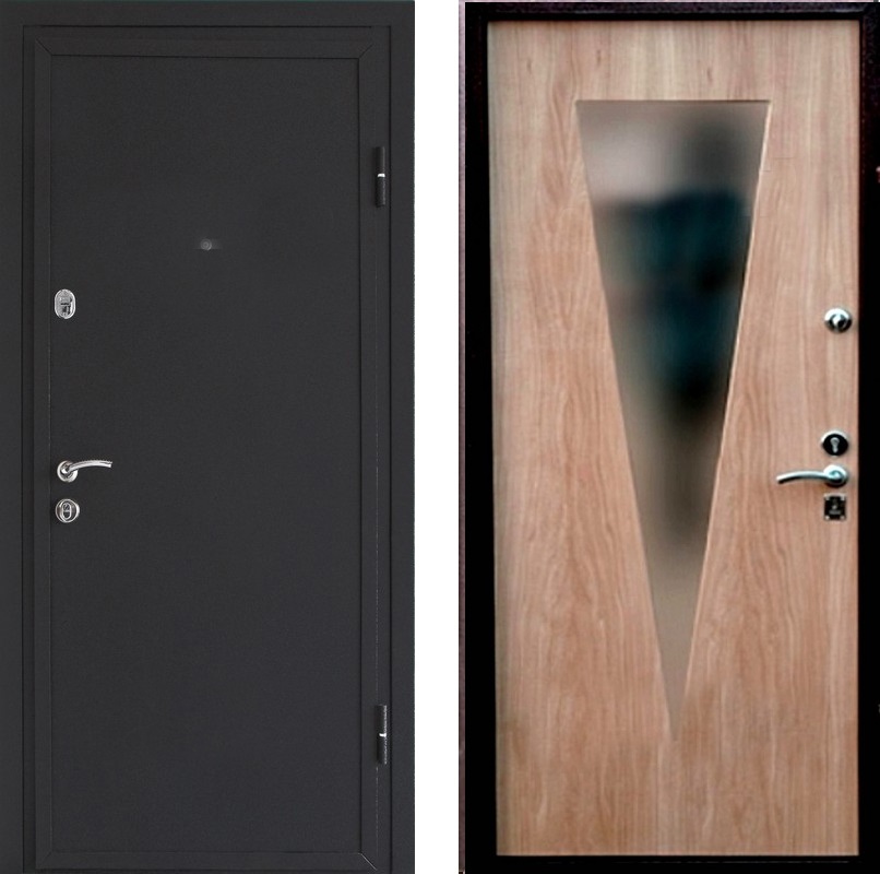 Дверь с зеркалом (Арт. DZ55)