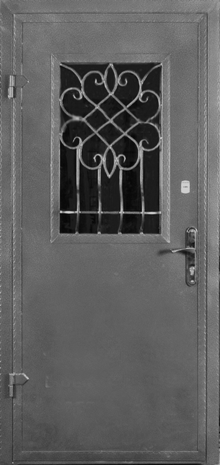 Дверь с ковкой (Арт. DK93)