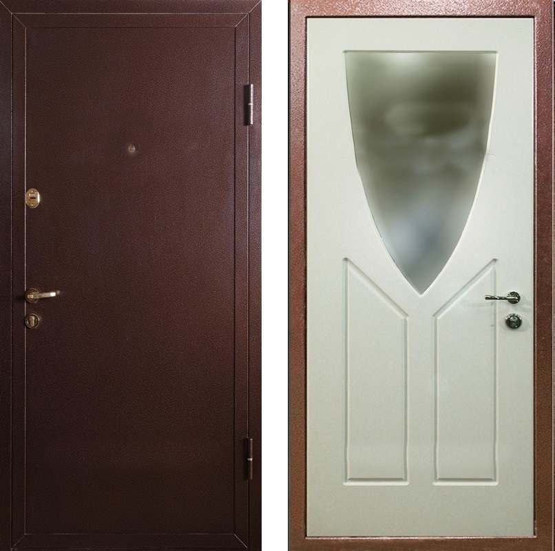 Дверь с зеркалом (Арт. DZ70)