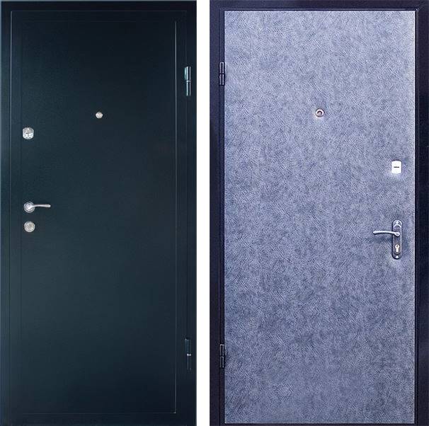 Дверь с кожзаменителем в квартиру (Арт. KV109)