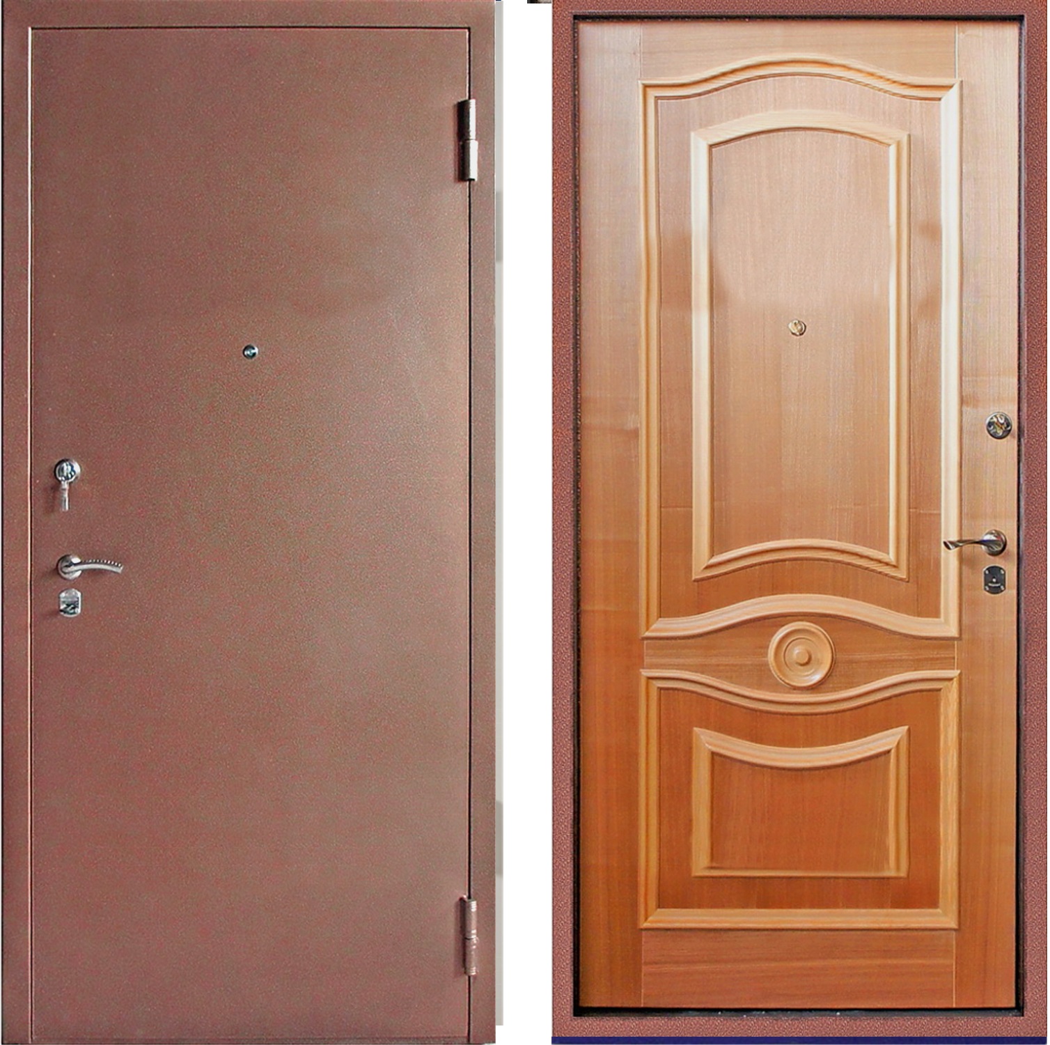Дверь с порошковым напылением (Арт. P64)