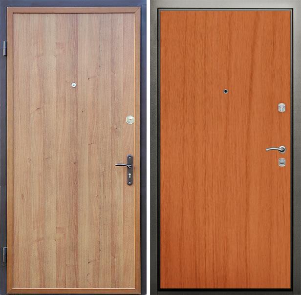 Двери с отделкой ламинат - просто и стильно
