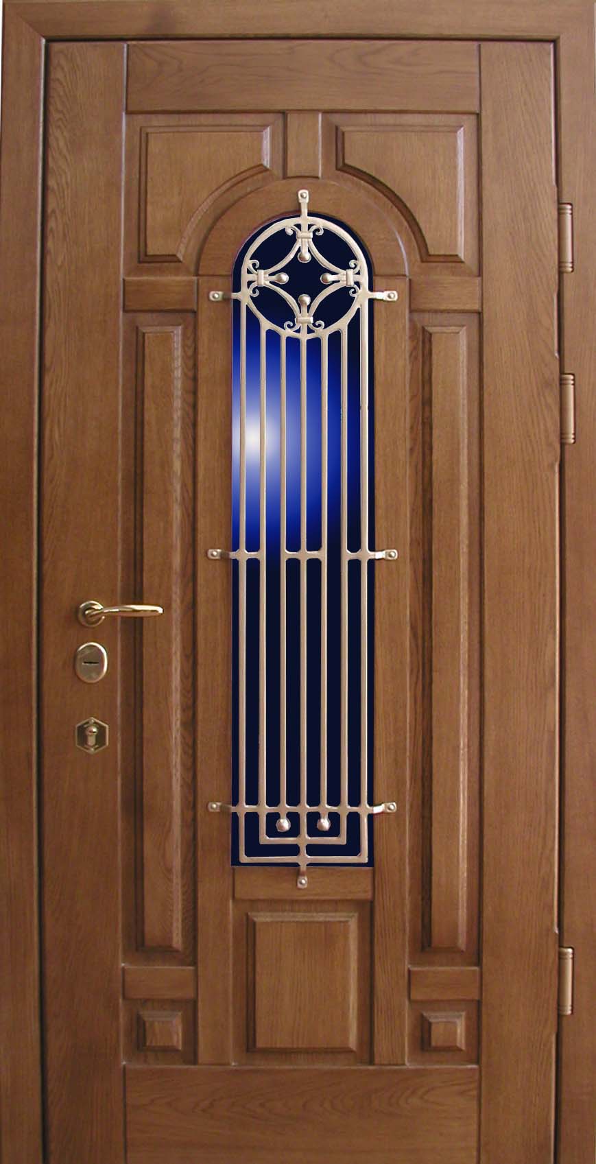 Дверь со стеклопакетом (Арт. ST56)