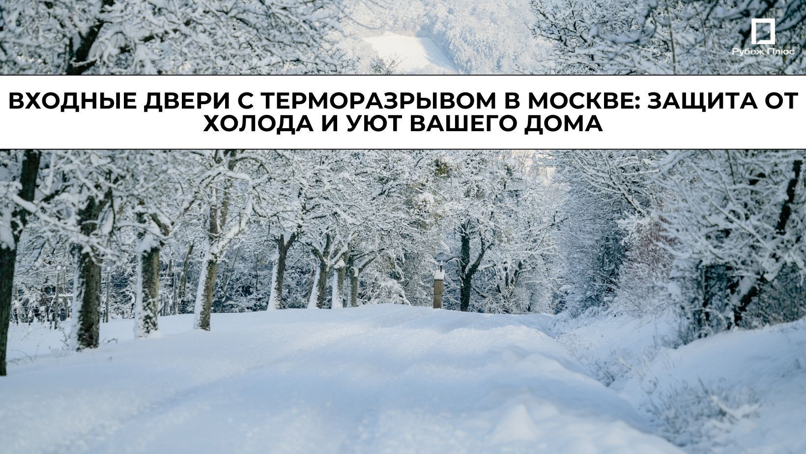 Входные двери с терморазрывом в Москве: Защита от холода и уют вашего дома