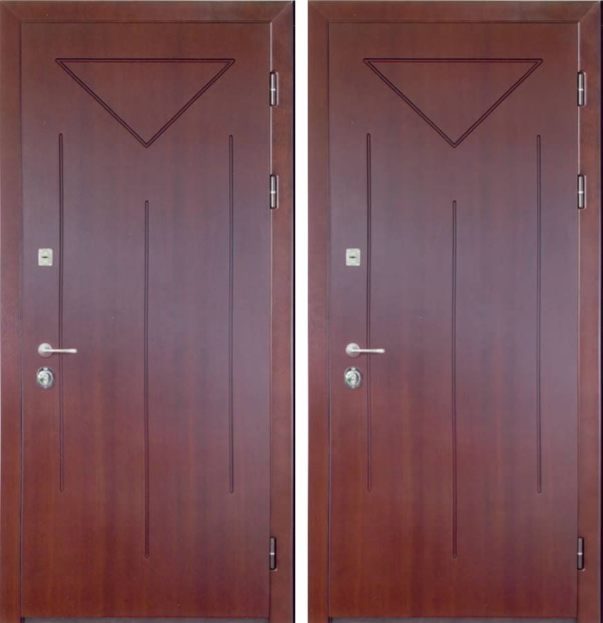 Дверь мдф+мдф в квартиру (Арт. KV07)