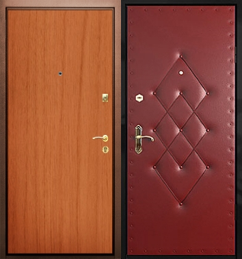Дверь с ламинатом снаружи (Арт. KV170)