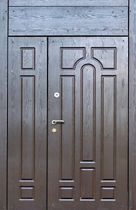 Входная дверь с фрамугой как уникальный вариант декора