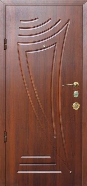 Входные металлические двери с отделкой панелями МДФ
