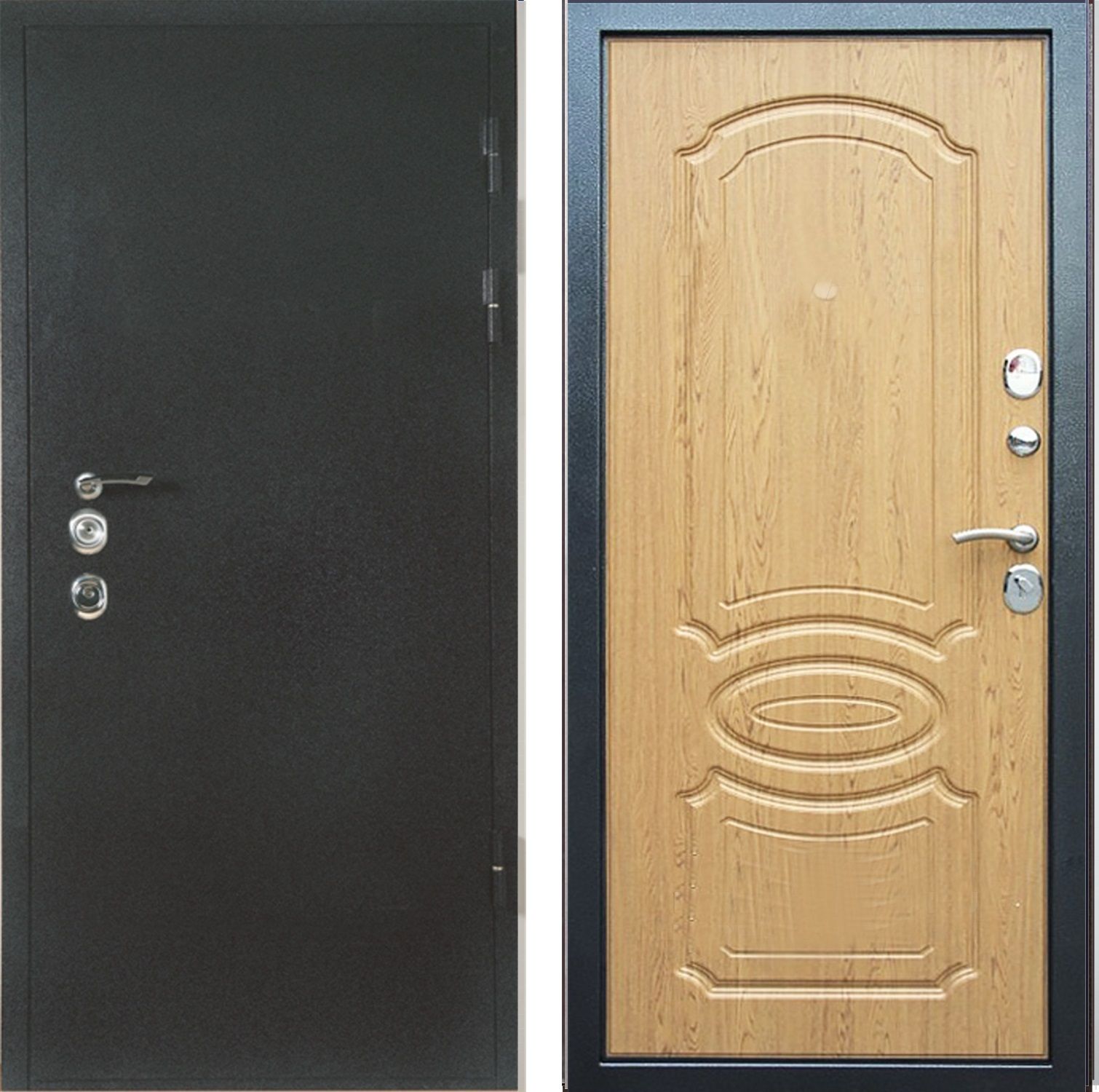Дверь с порошковым напылением (Арт. P53)