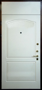 Дверь с фрамугой и вставками (Арт. F29)