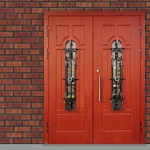Прайс-лист на типовые двухстворчатые двери для частного дома