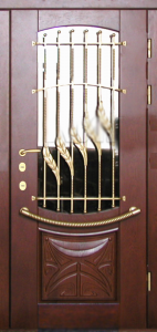 Дверь с ковкой (Арт. DK31)