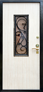 Дверь с ковкой (Арт. DK30)
