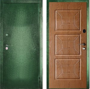 Дверь с порошковым напылением (Арт. P41)
