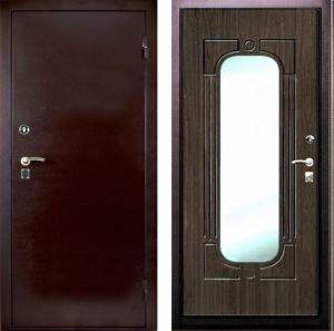 Дверь с зеркалом (Арт. DZ44)