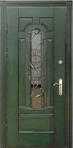 Дверь с ковкой (Арт. DK27)